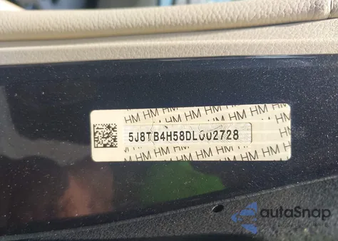 2013 Acura Rdx from USA, damaged, VIN 5J8TB4H58DL002728